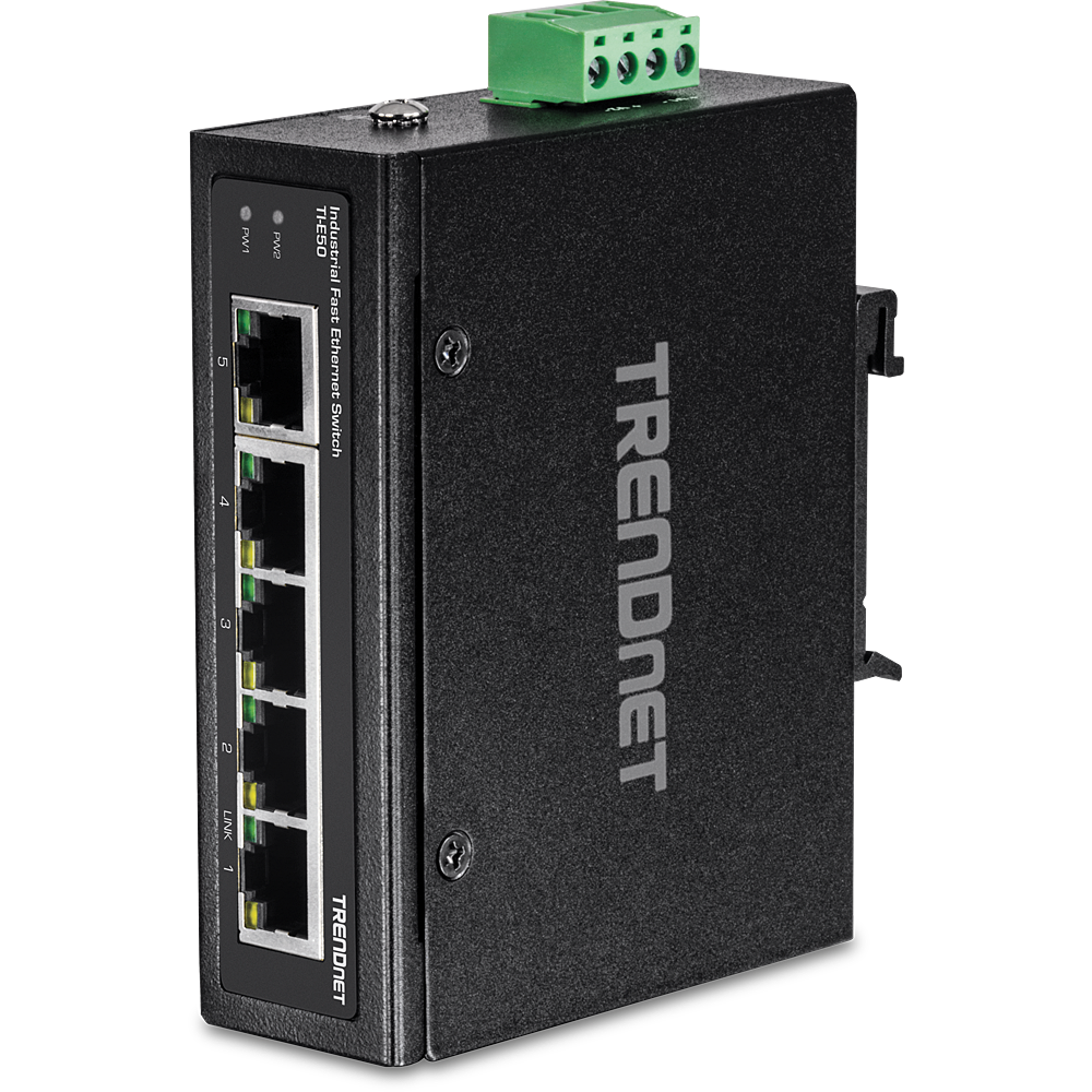 TI-E50 5-Port Industrial Fast Ethernet DIN-Rail Switch (Version v1.0R)